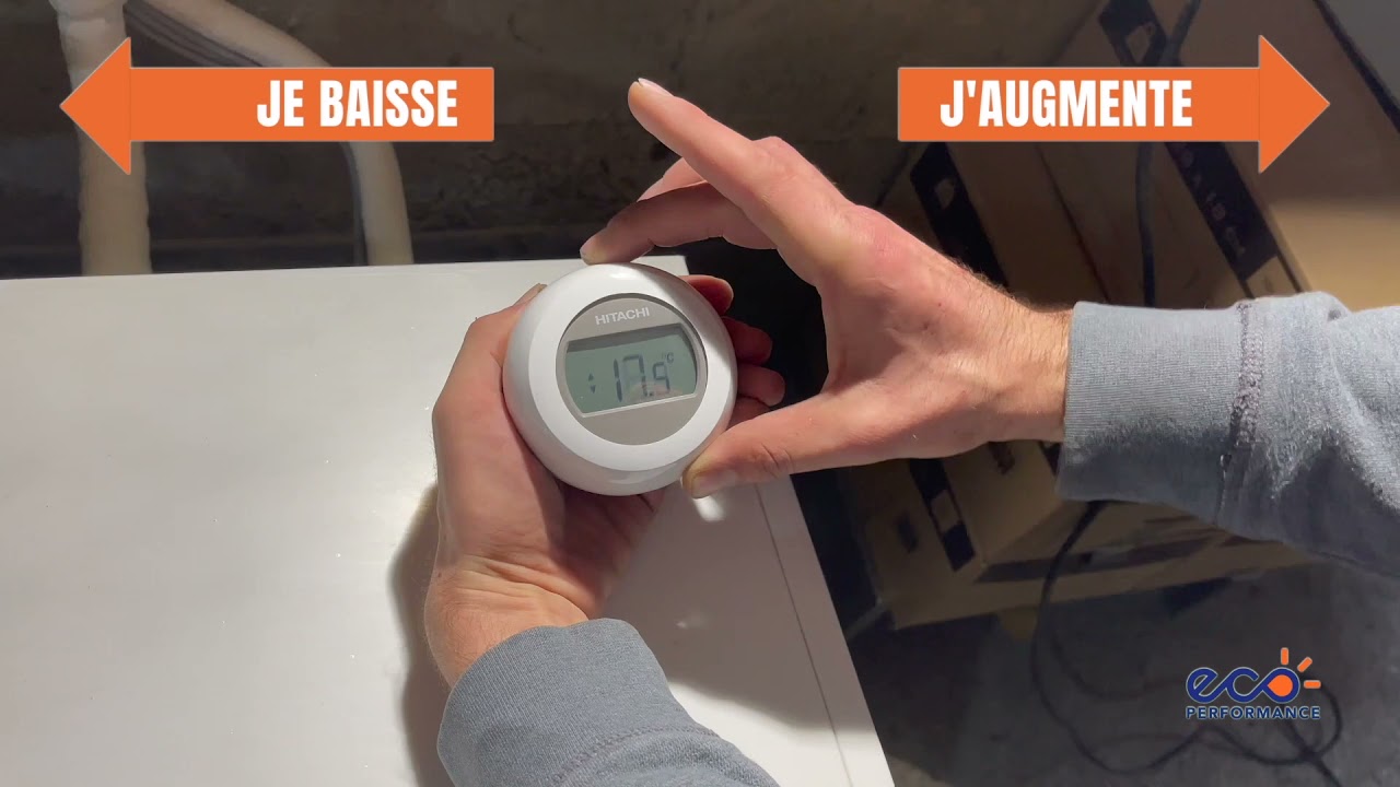 TUTO 1 - Remise en service PAC AIR/EAU Hitachi