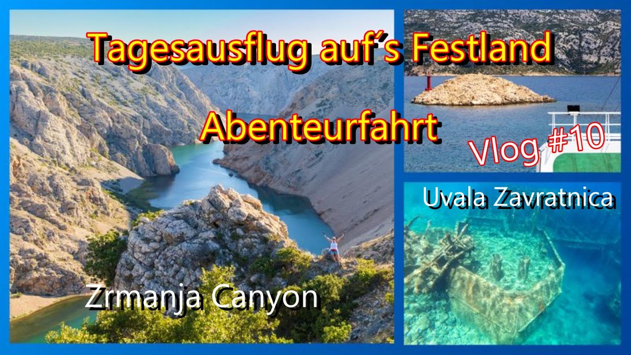 Kroatien, Geheimtipp, Schiffswrack, Zramanja Canyon, Winnetou Plateau Uvala Zavratnica