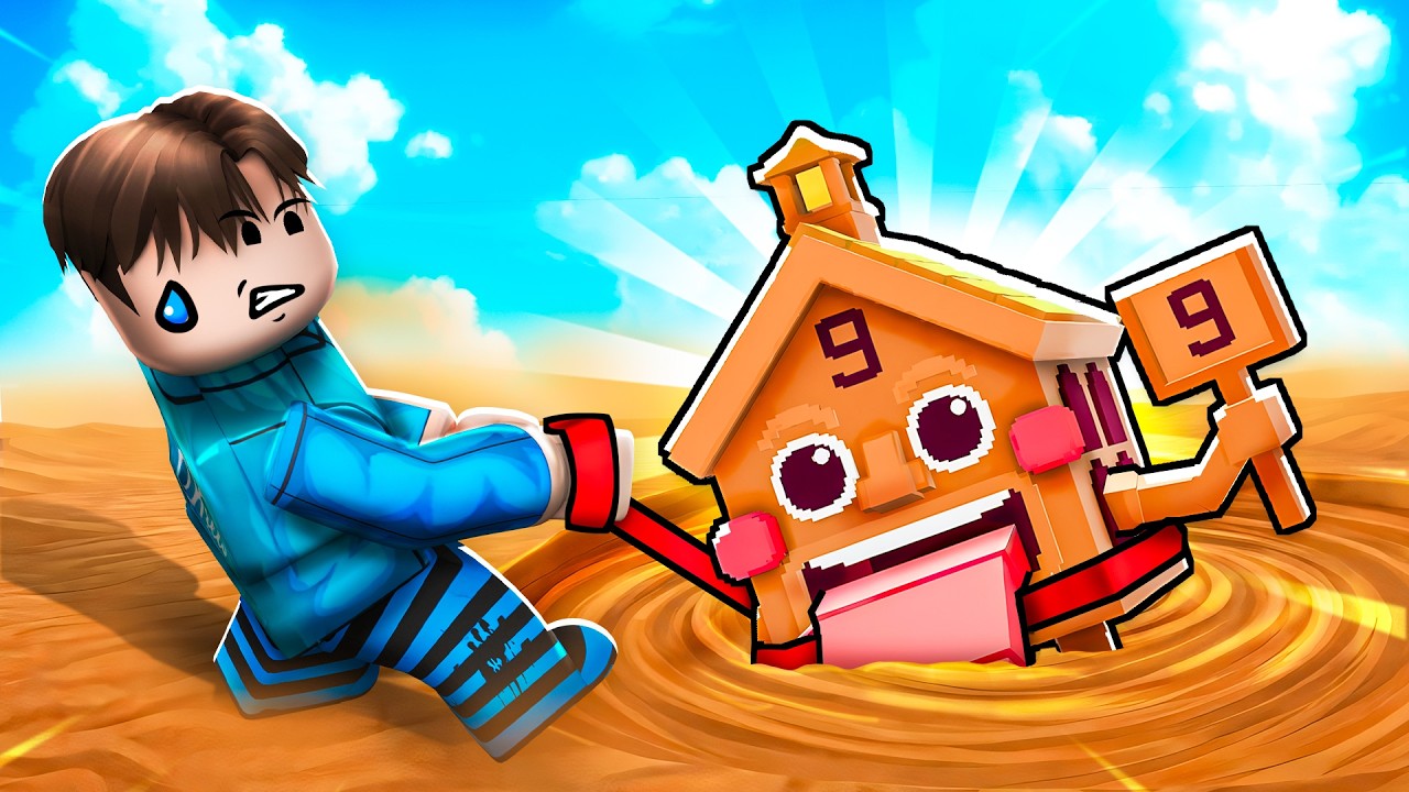 روبلوكس فتحت المنظقة السرية في الرمال المتحركة ! Escape Quicksand For brianrots