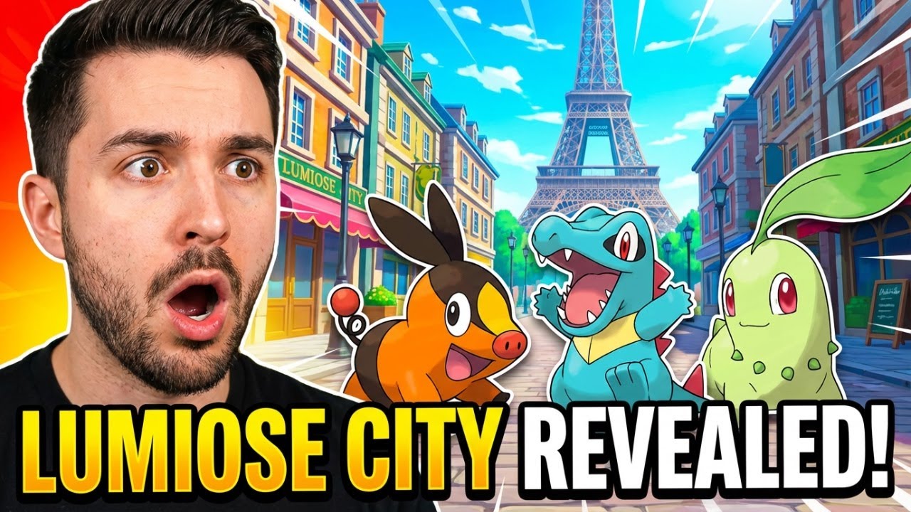 LUMIOSE CITY ADVENTURE STARTS NOW*POKEMON LEGENDS ZA*(EP1)
