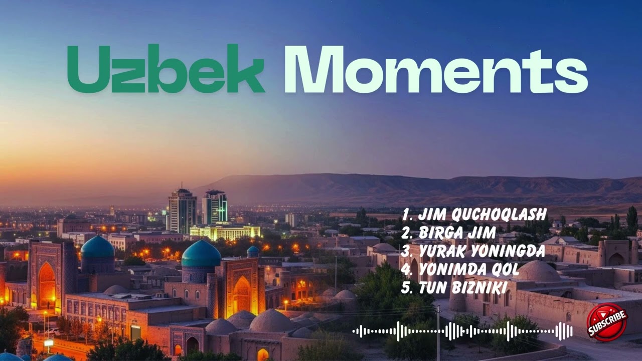 Uzbek Night Love Songs – Chill & Emotional Mix