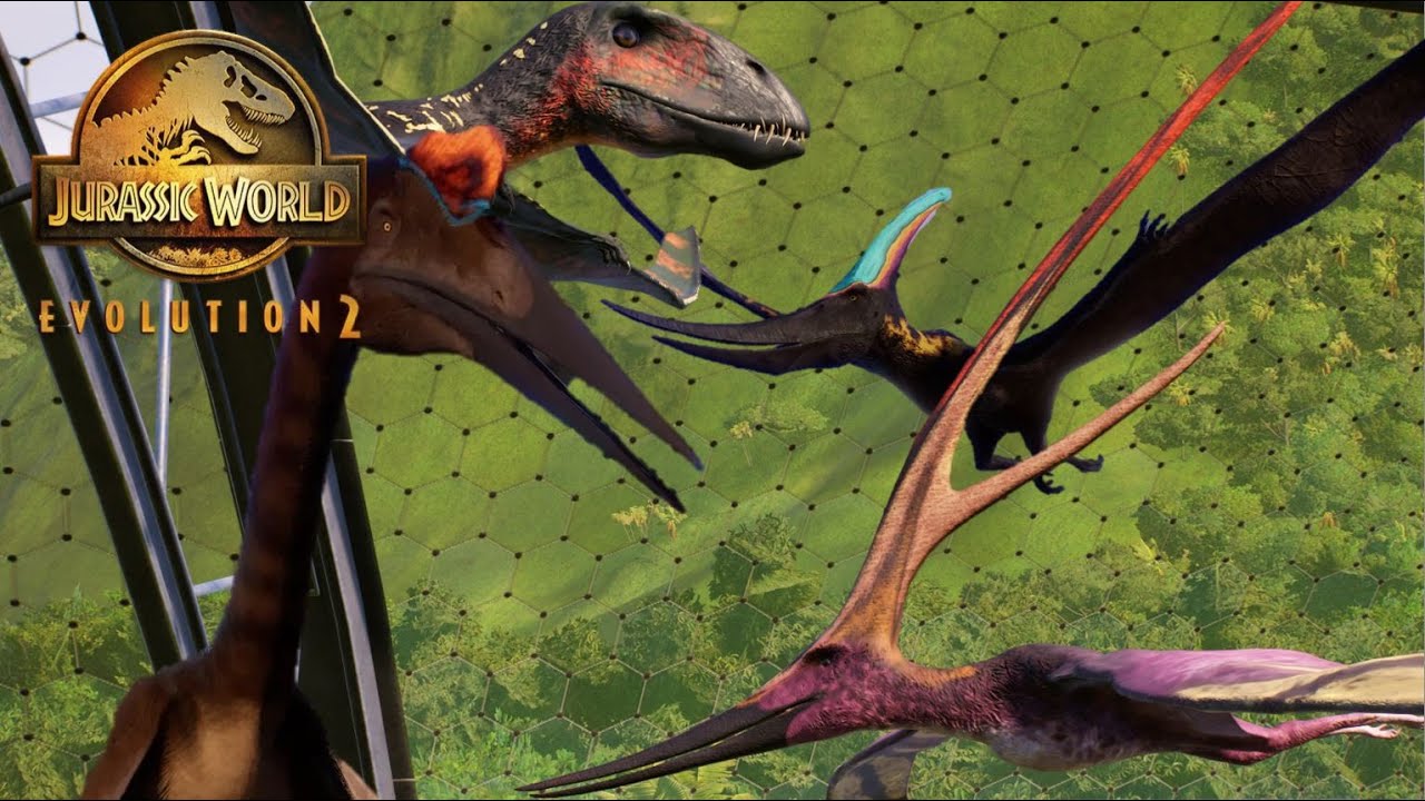 Accurate Pterosaurs - Paleo Accurate Mods Showcase - Jurassic World Evolution 2