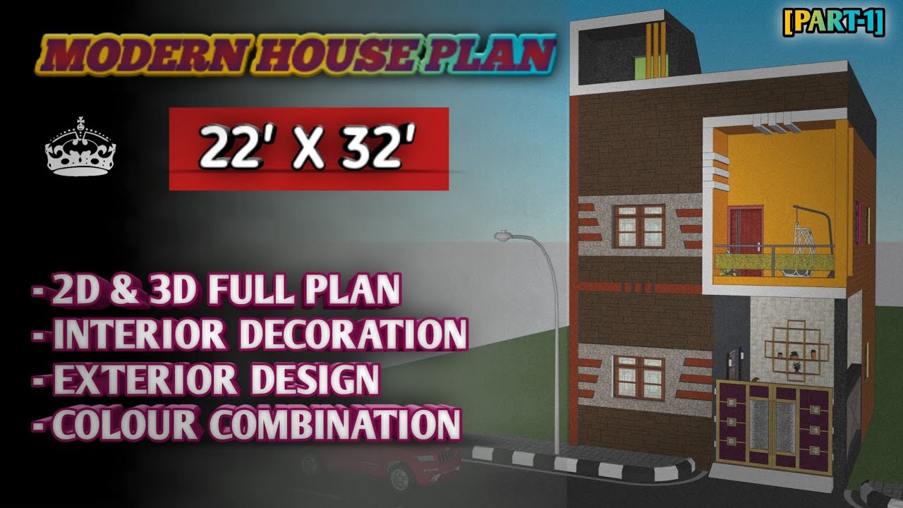 700 sq ft MODERN HOUSE PLAN