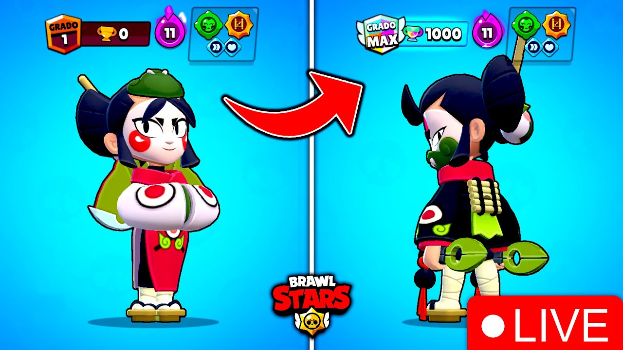 🔴 PUSH KAZE da 0 a RANK MAX! | LIVE Brawl Stars ITA