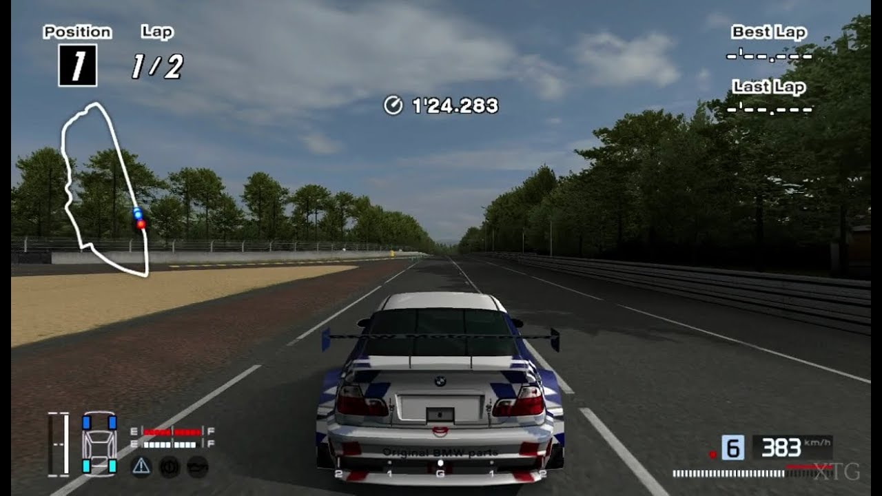 [#1015] Gran Turismo 4 - BMW M3 GTR Race Car '01 Hybrid PS2 Gameplay HD