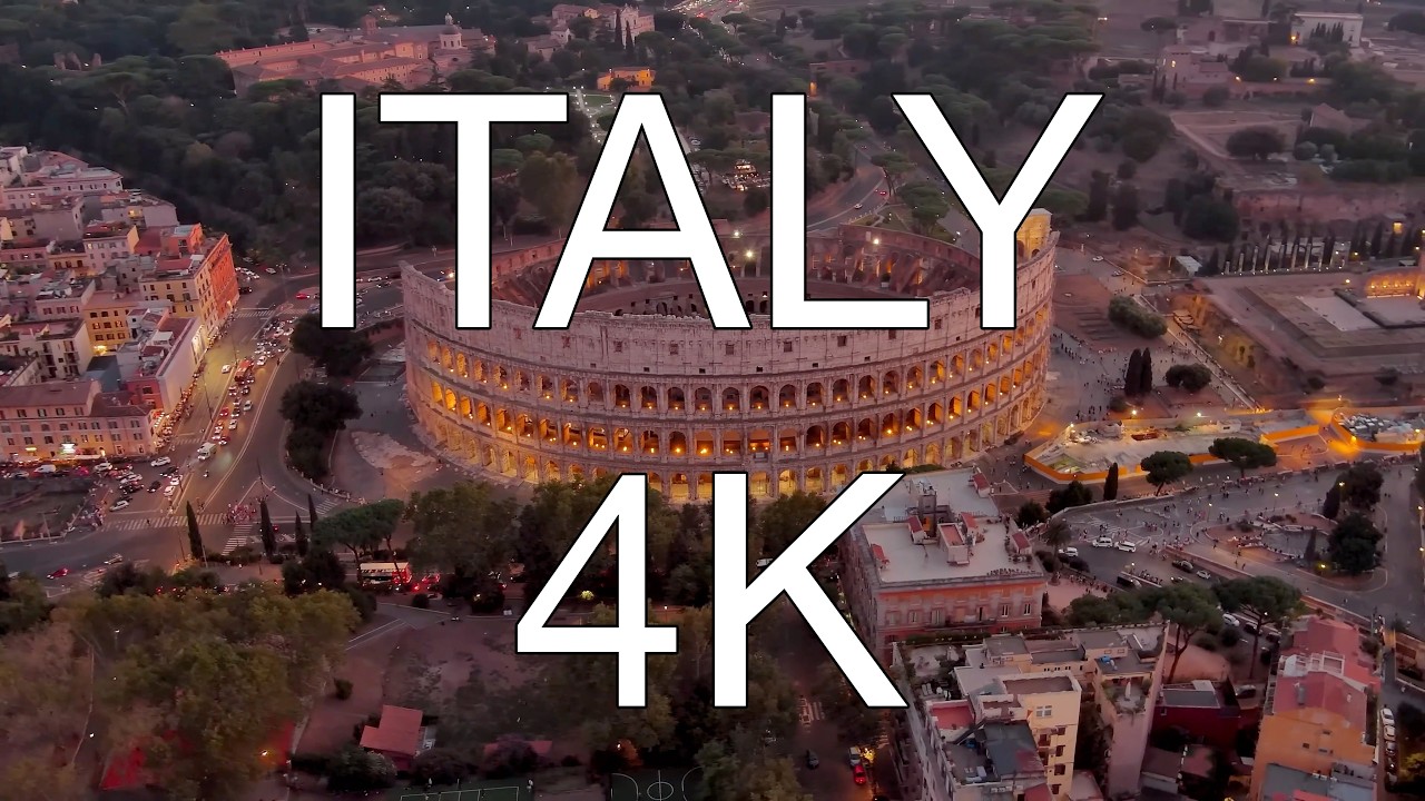 4K ITALY LANDSCAPE | 2 HOURS | UHD TV BACKGROUND SCREENSAVER | AMBIENCE | LIVING ROOM | OFFICE