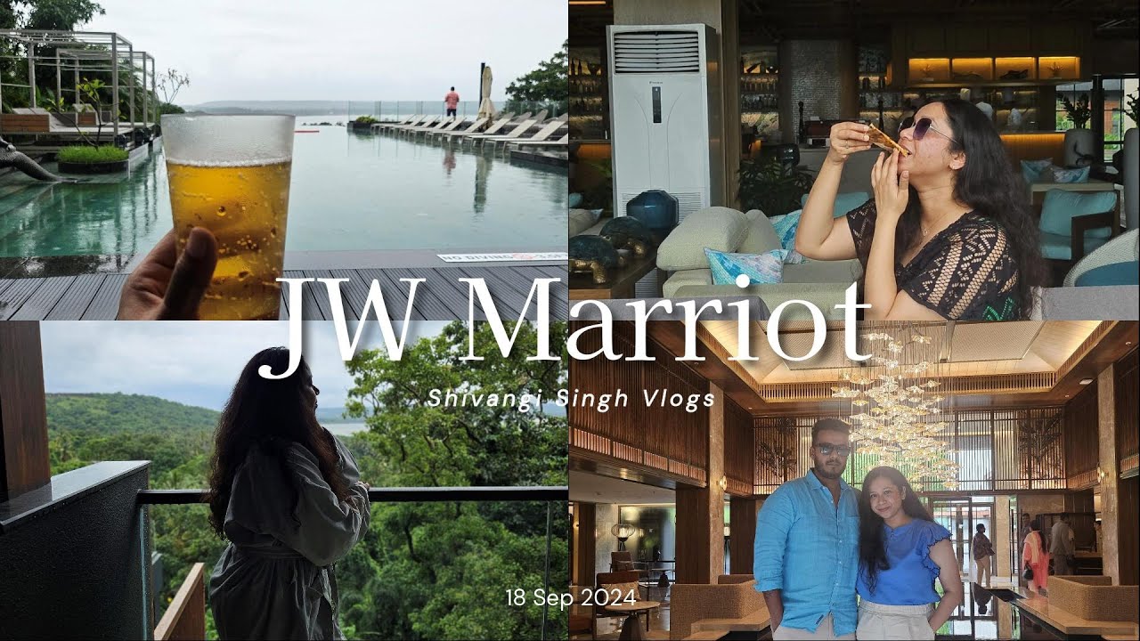 Goa Episode 4 : SPENT 37,000 INR/ NIGHT,  MOST LUXURIOUS 5 STAR HOTEL OF GOA !!!!!!!!!