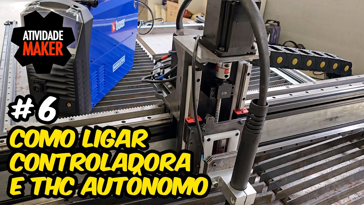 Como ligar a controladora F2300A e o THC da Macrol - CNC Plasma - Boxer Hardcut 82 - 6