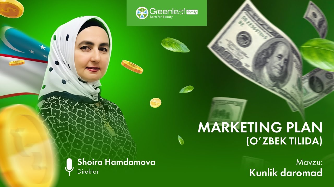 Greenleaf kompaniyasining marketing plani (o&rsquo;zbek tilida)
