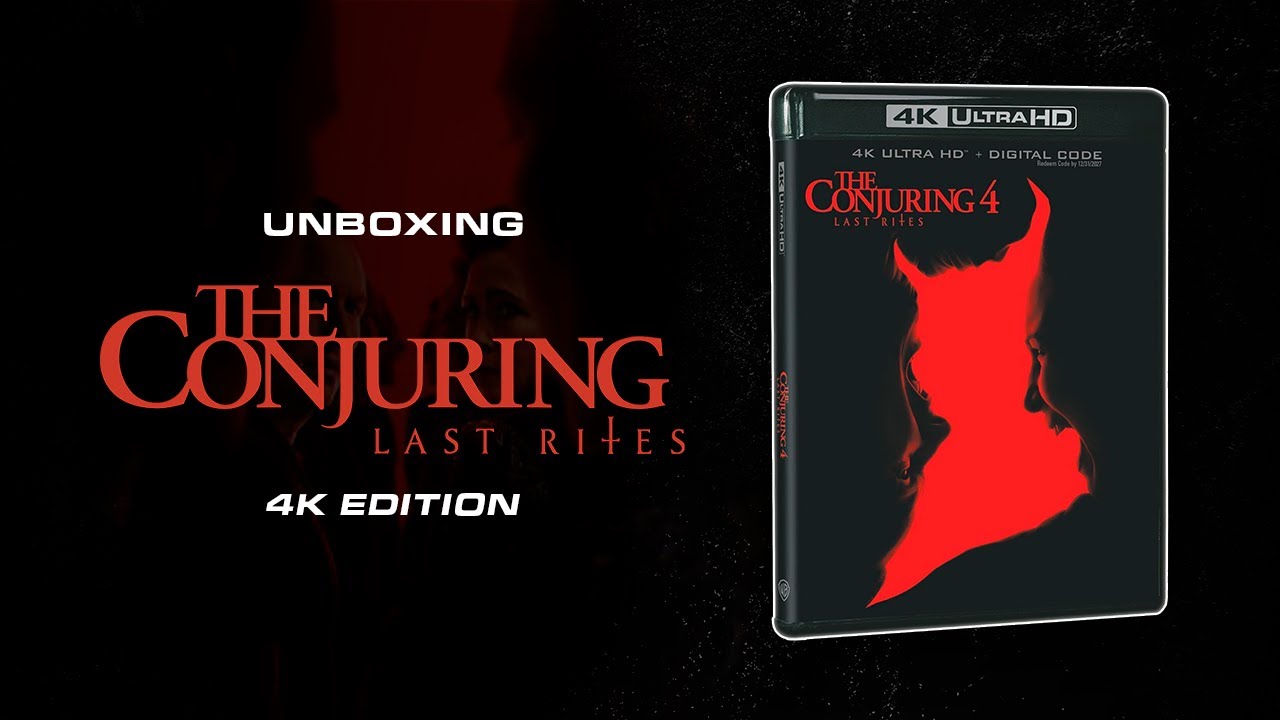 Unboxing The Conjuring 4 Last Rites 4K Edition 🎬