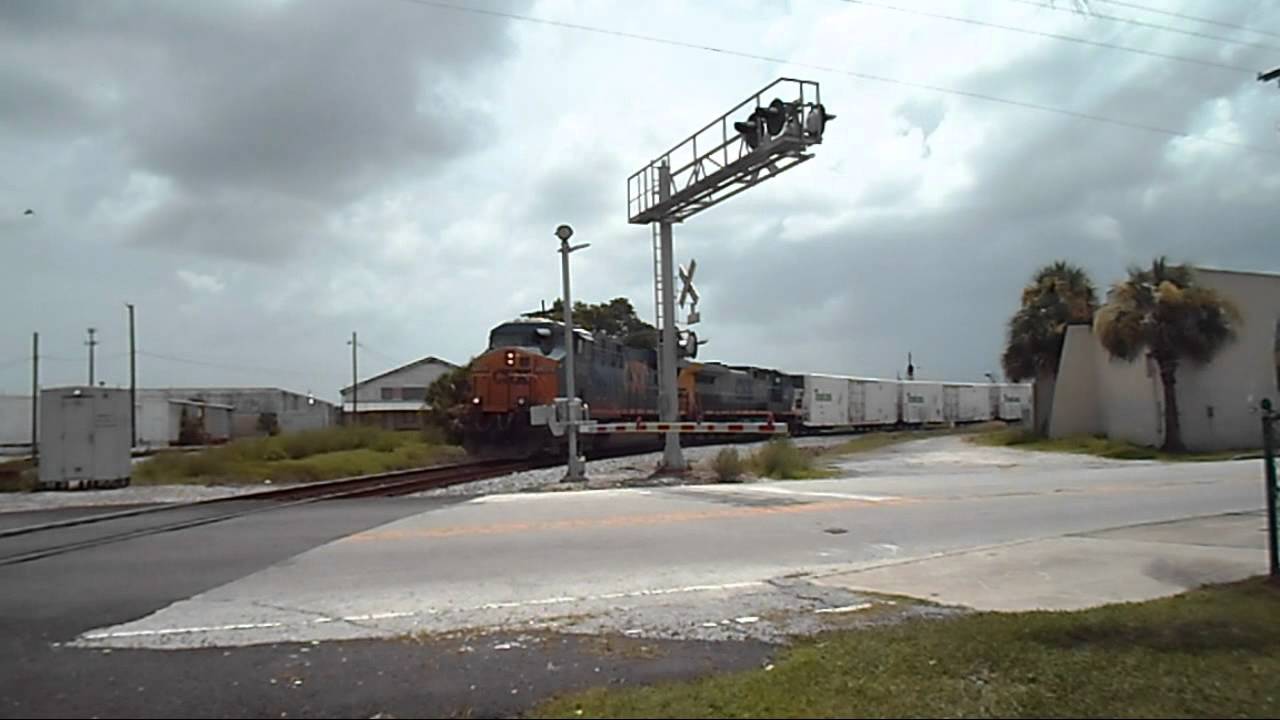 CSX Tropicana Train Chasing Oranges