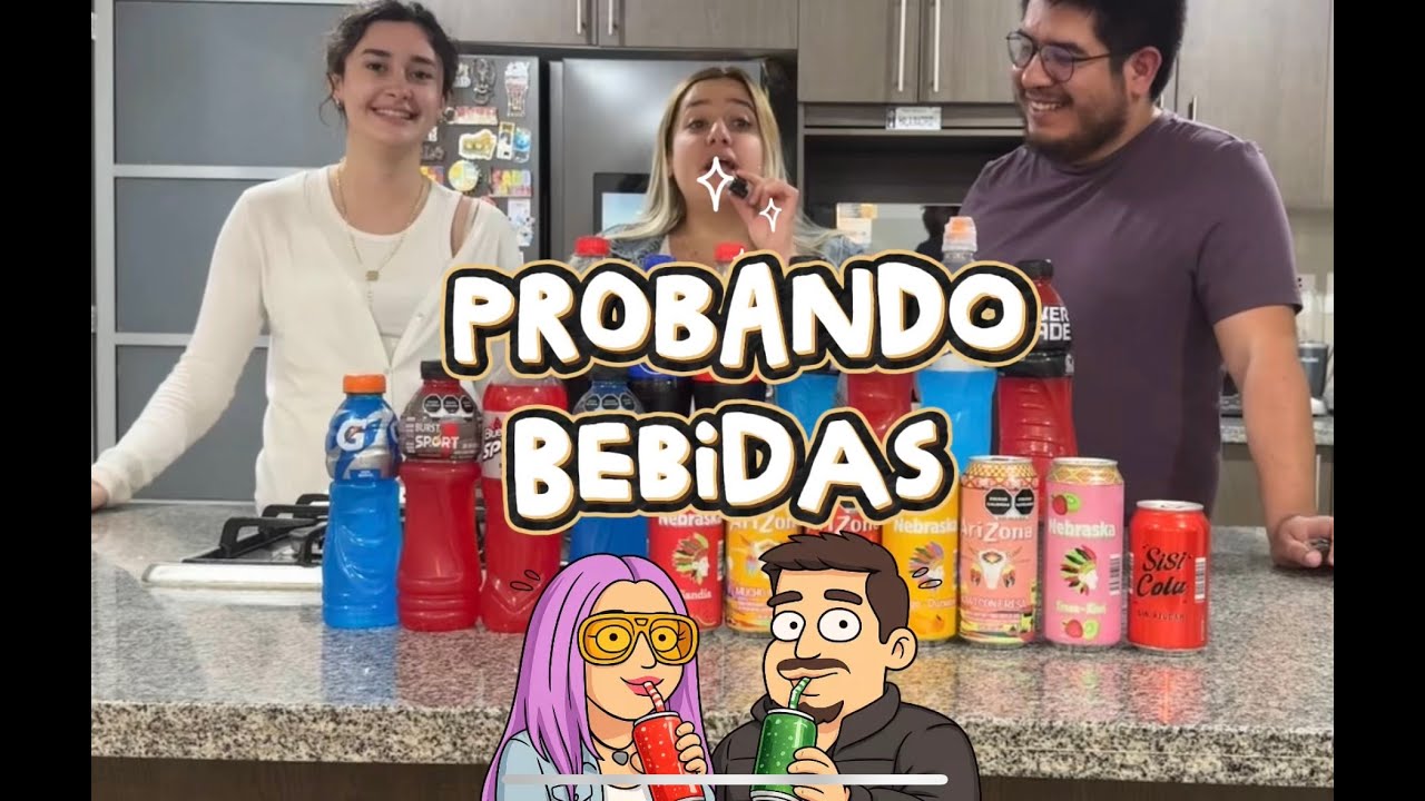 Probando bebidas x dinero! 🤑🤑