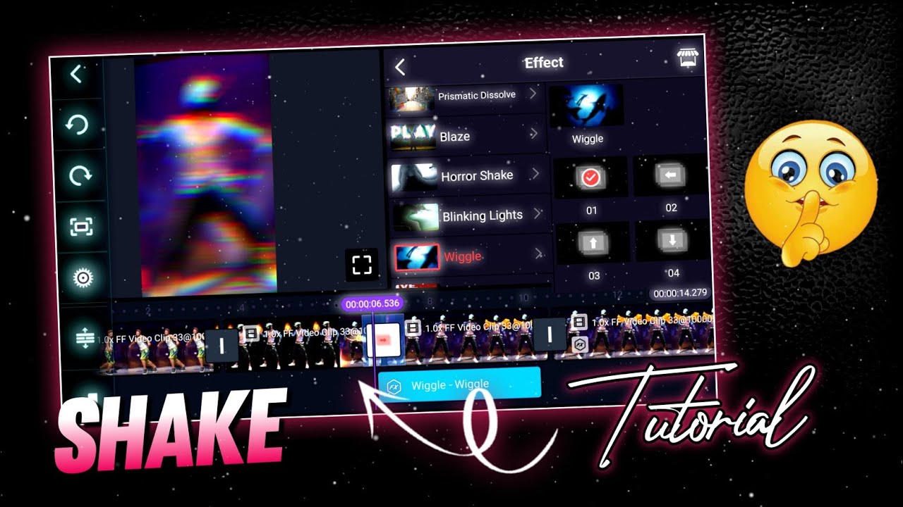 How To Add The Shake Effect In Kinemaster 🔥