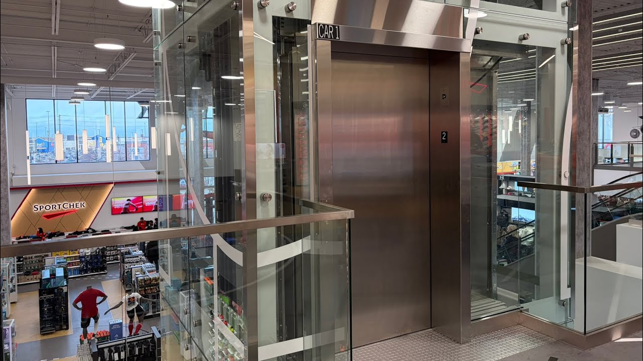 Brand New Schindler 330A Hydraulic Elevator - SportChek, Etobicoke ON