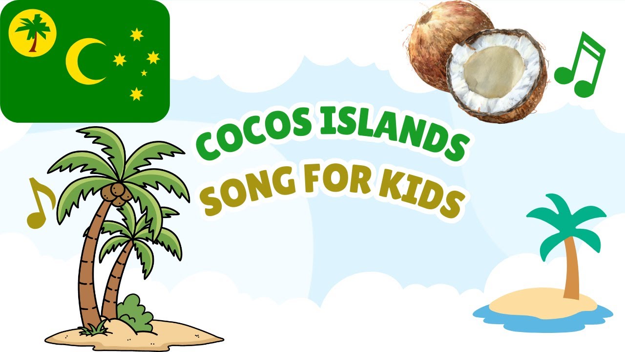 Cocos (Keeling) Islands Song for Kids 🏝️ | Learn About the Cocos Islands | Island Geography Song