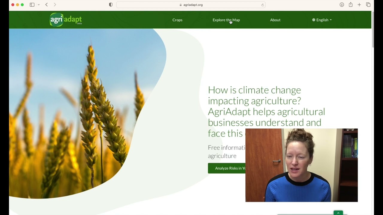 AgriAdapt Climate Risk Tool: What it is & how to use it