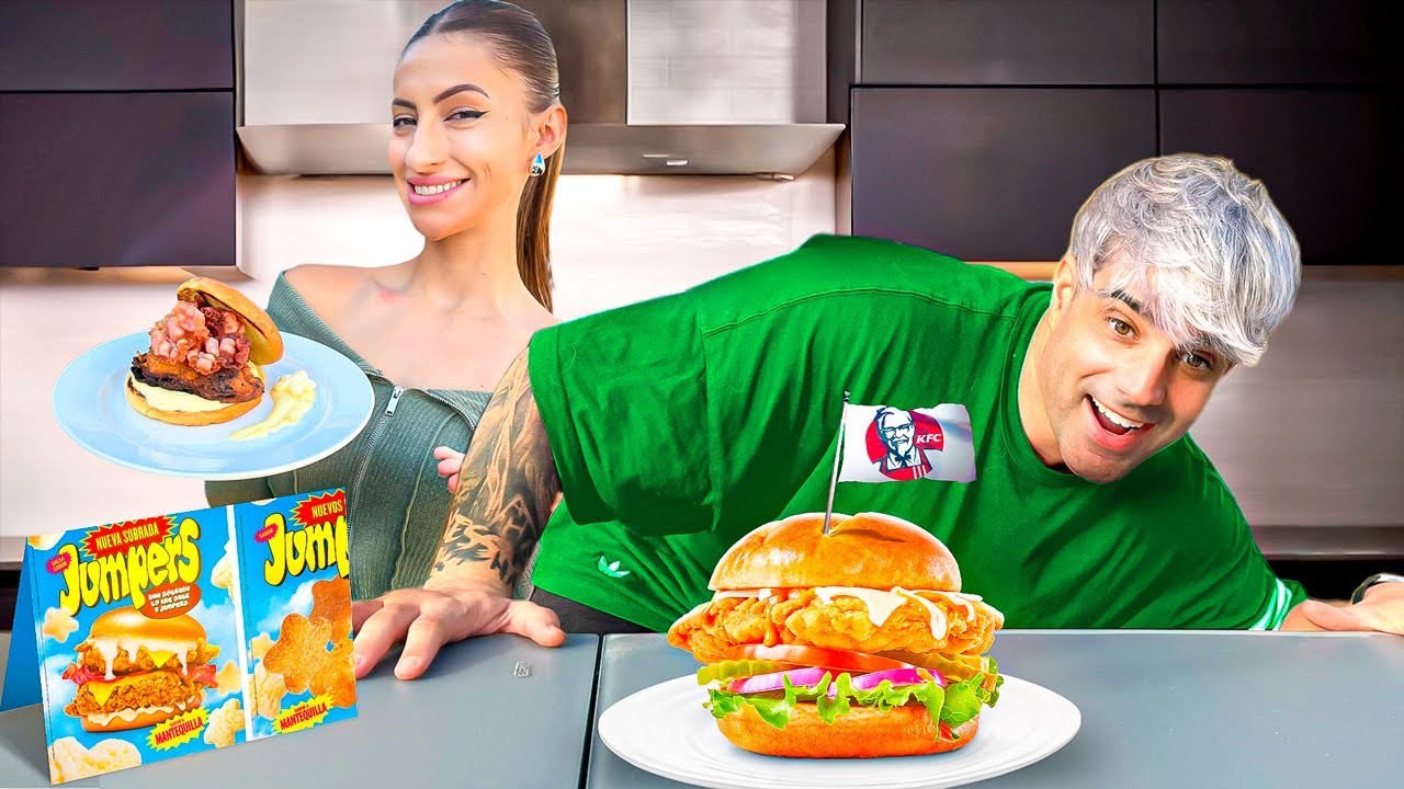 HACEMOS LA HAMBURGUESA más VIRAL.... la JUMPERS CASERA!!