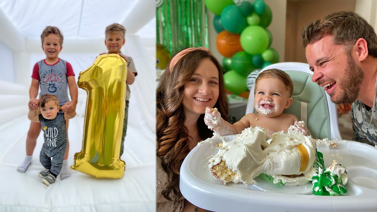Cute Cousin's First Birthday Surprise Party!