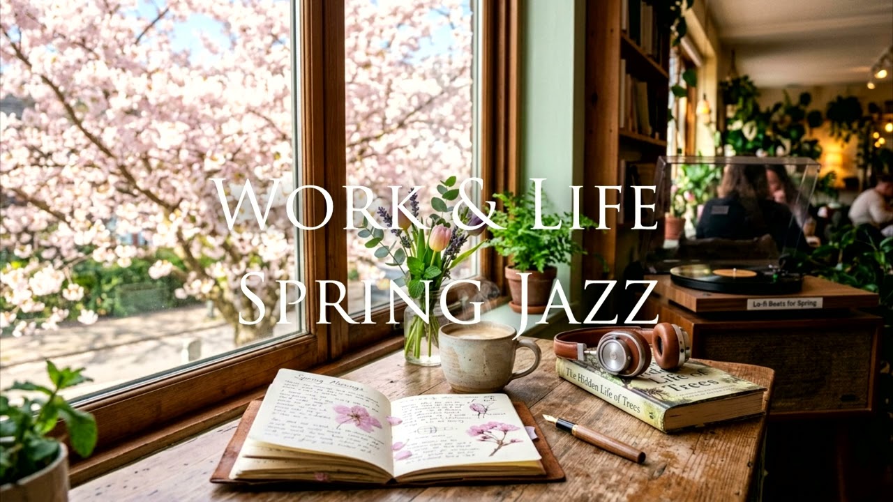 [Jazz Playlist] 봄 소식과 함께 듣는 재즈 플레이리스트 | Lo-Fi Spring Jazz