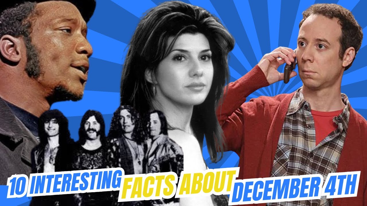 10 FACTS About December 4th You Never Knew!
