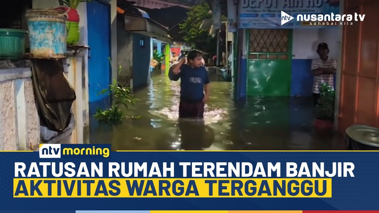 [LIVE] Ratusan Rumah di Cengkareng Terendam Banjir, Ketinggian Air Capai 1,5 Meter | NTV MORNING