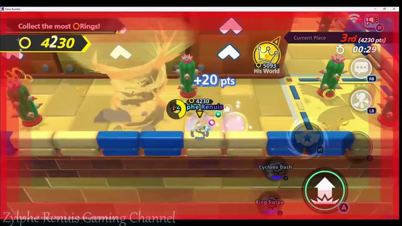 Emerl reign supreme in the Chaos Emerald Bracket.