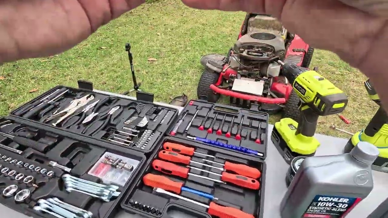 Maintenance Kit Install on The Craftsman T240 Mower 