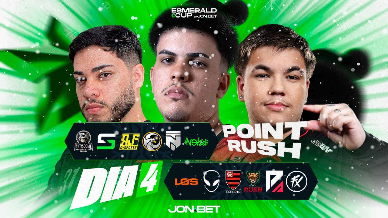ESMERALD CUP BY JONBET 🎄 POINT RUSH 🎅 NOISE, FLUXO, FAZ O P, FLAMENGO, DOLLARS #PAGAJON