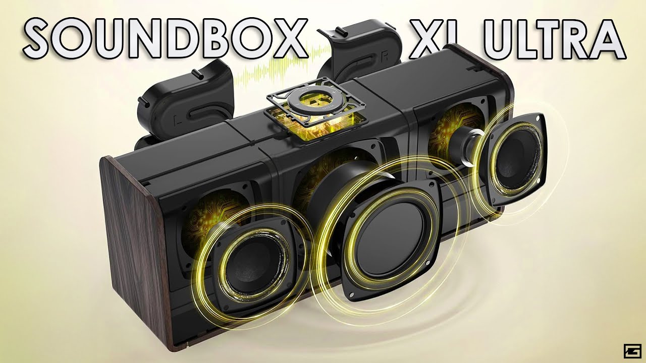 SoundBox XL Ultra Speaker : Elegant Look, Big Sound!