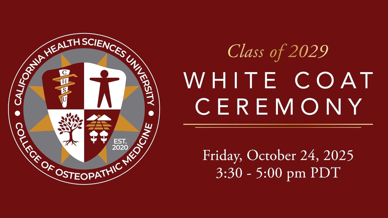 CHSU College of Osteopathic Medicine White Coat Ceremony | Class of 2029