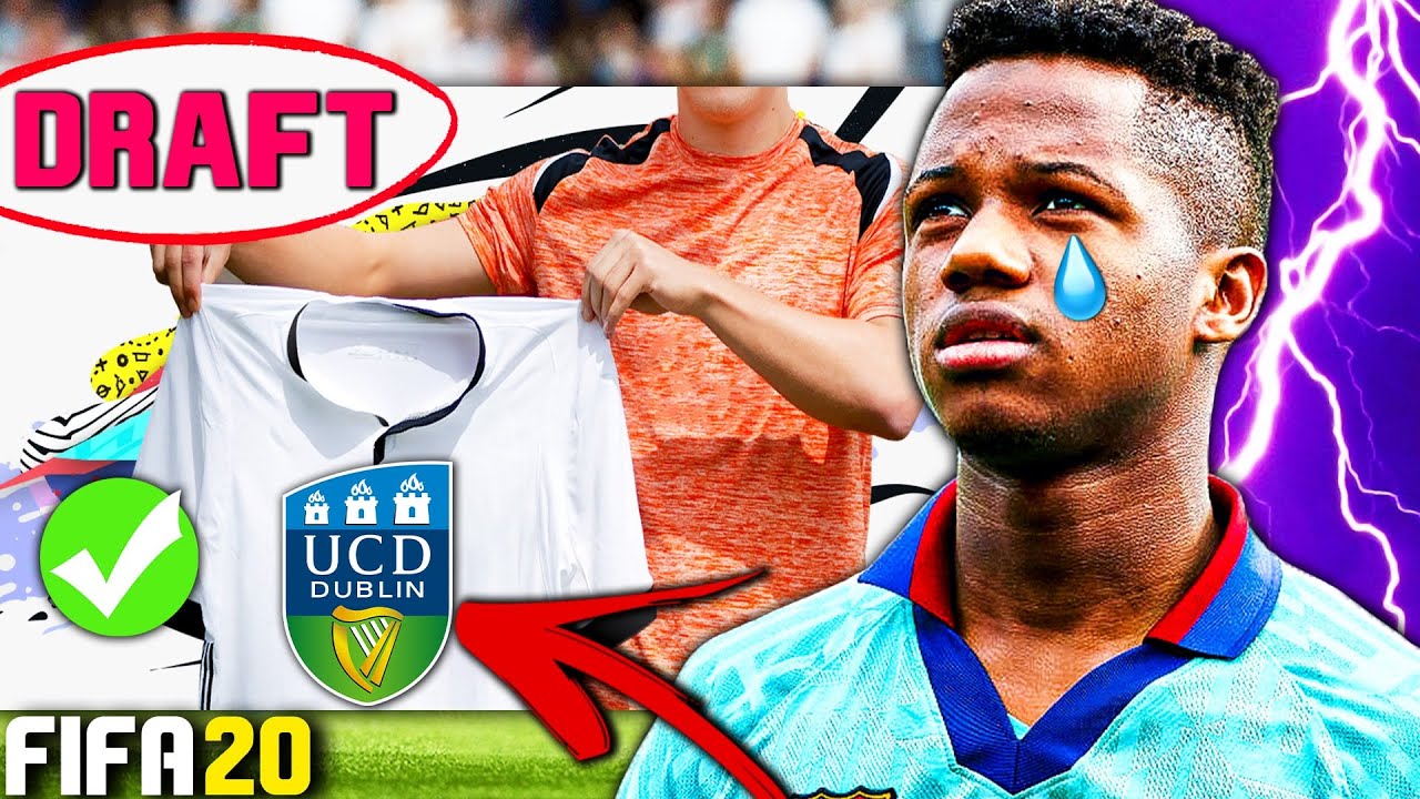 I DRAFTED THE BEST WONDERKIDS INTO THE WORST TEAM IN FIFA and this happened…FIFA 20 Career Mode
