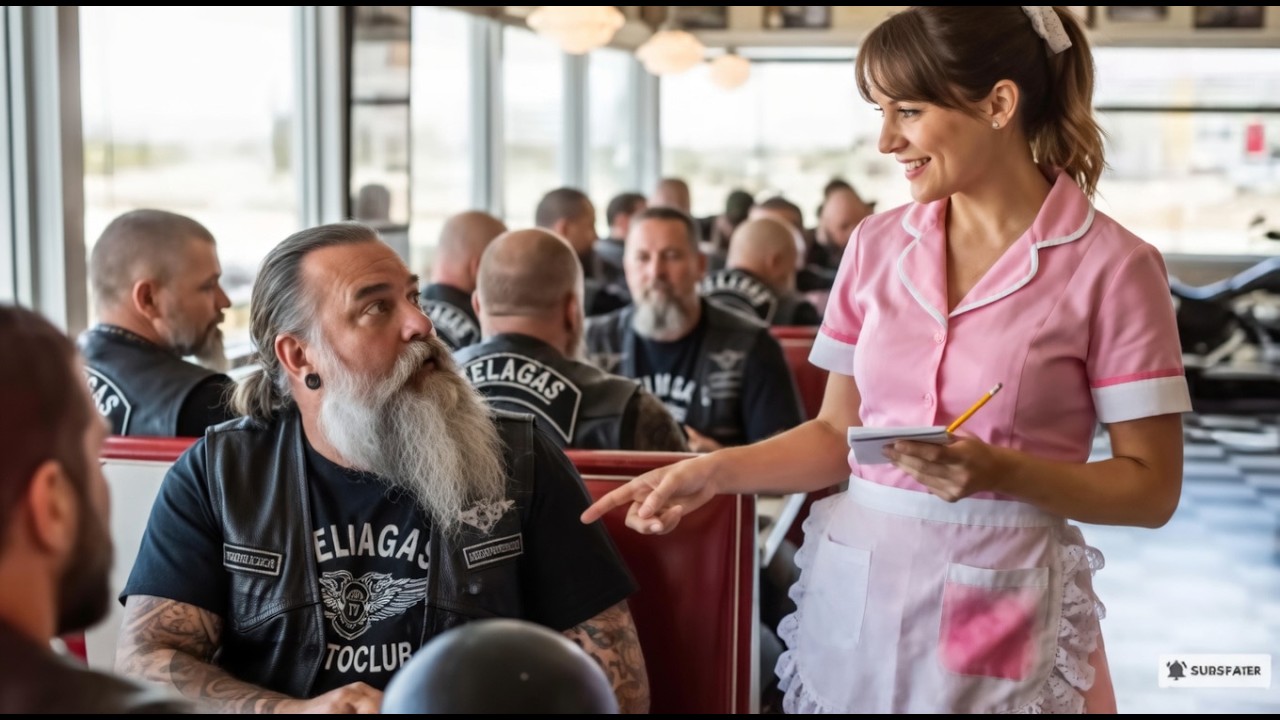 Kellnerin sagt Bikern: „Mein Vater hat ein Bike wie eures“ – dann erkennen Hells Angels die Wahrheit