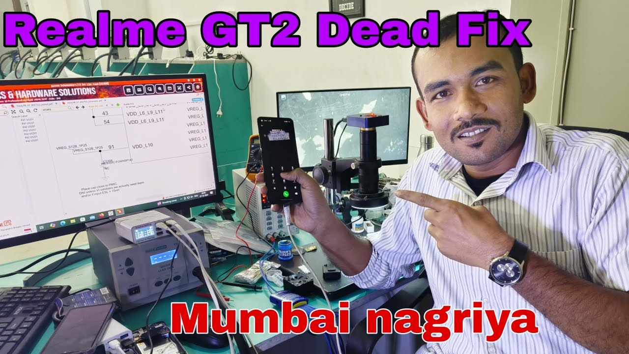 9V Battery Realme GT 2 Dead Solution
