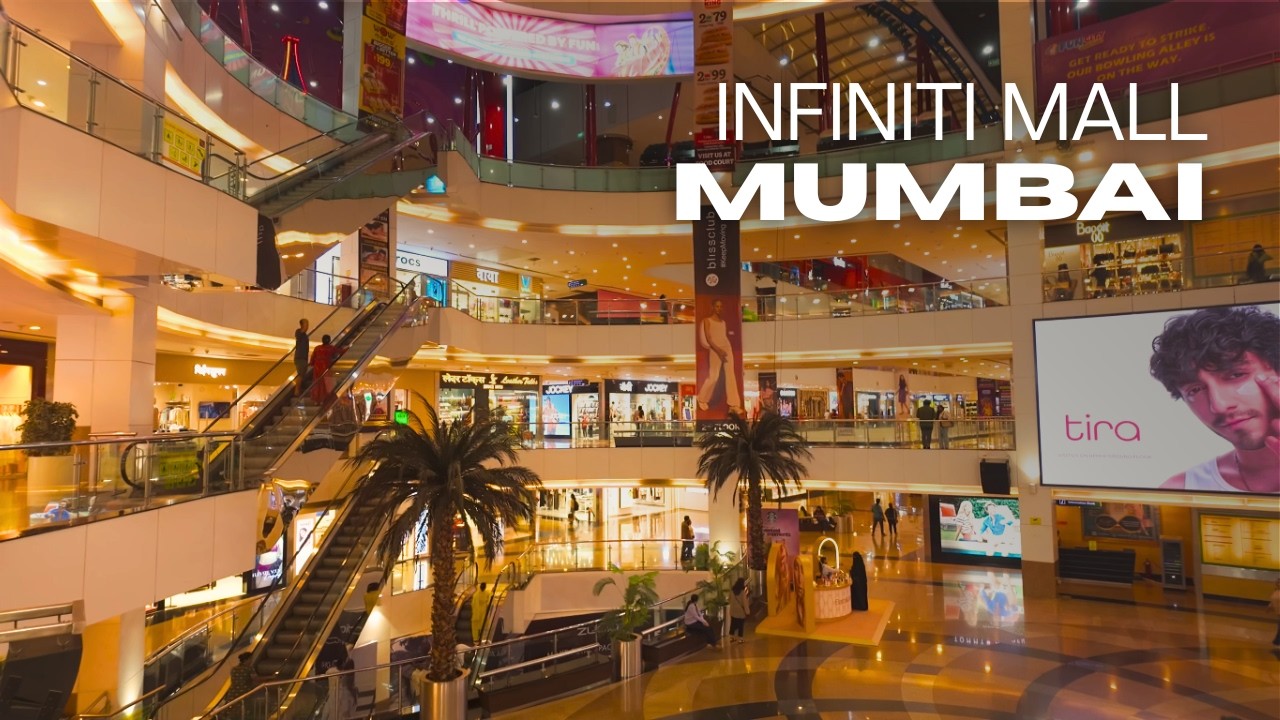Infiniti Mall Malad | Mumbai Night Walk 9PM | Shopping, Food Court & Fun City | 4K Walking Tour