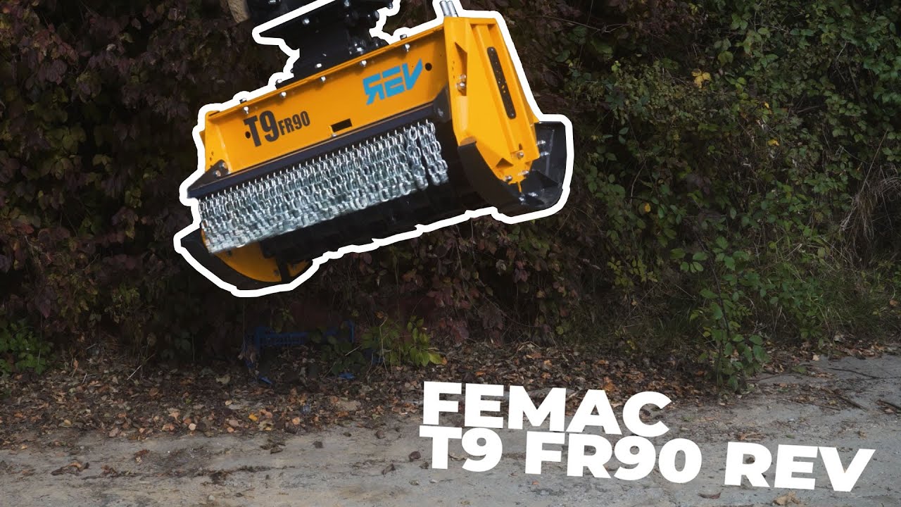 Mulcher hydrauliczny T9 FR90 REV