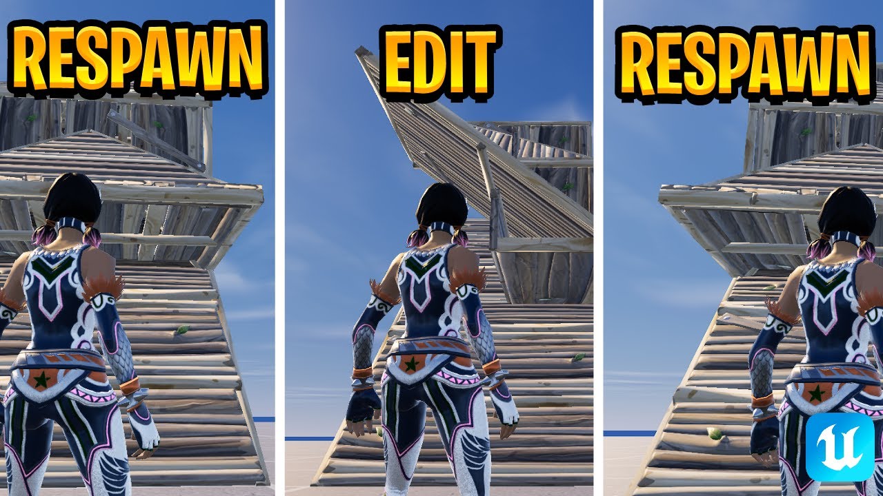 Como resetear y reconstruir construcciones en Fortnite Creativo UEFN