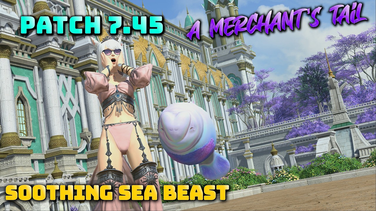 FFXIV: Soothing Sea Beast Minion - 7.45