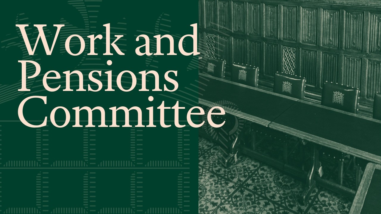 Pat McFadden MP, Work and Pensions Secretary, questioned by the Work and Pensions Committee