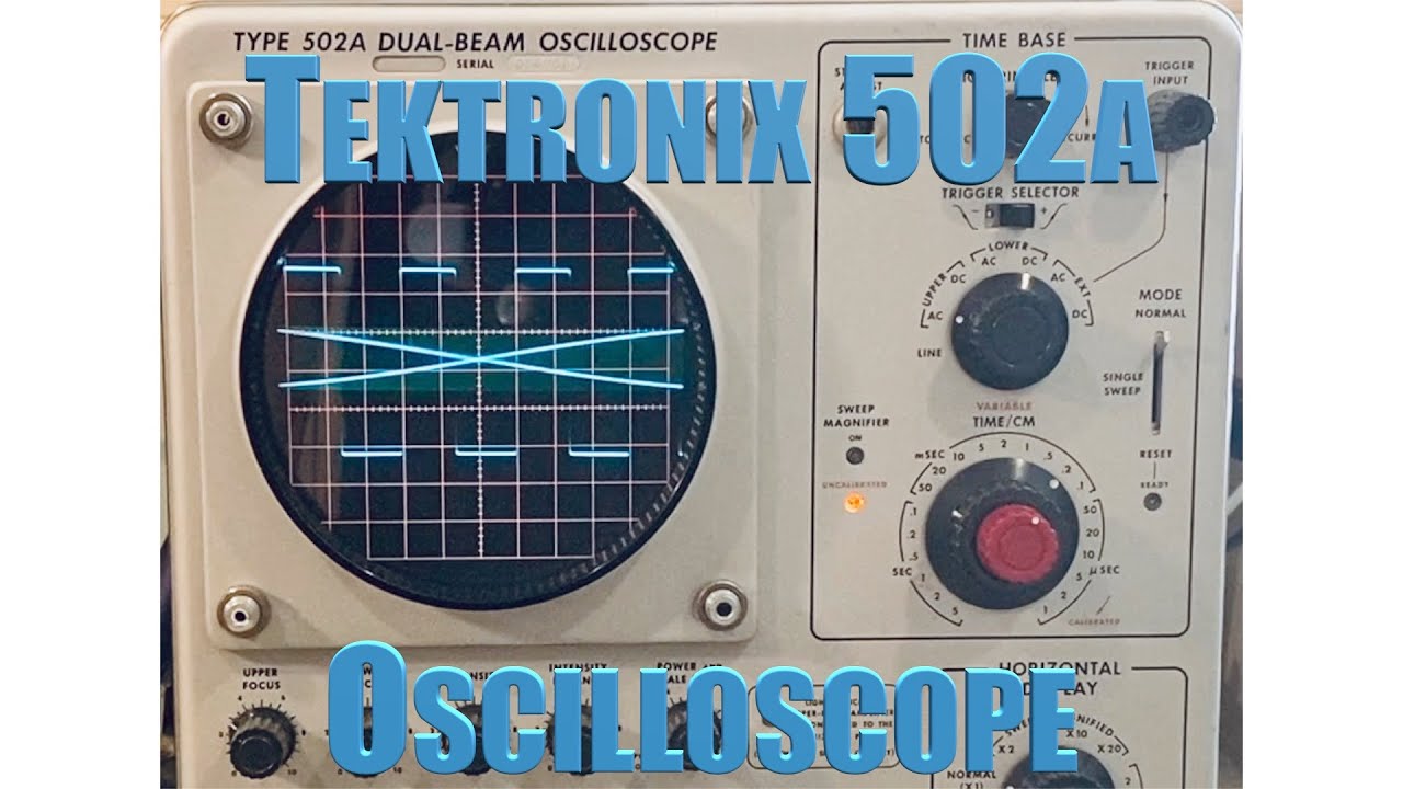 Tektronix 502a Oscilloscope CRT Replacement