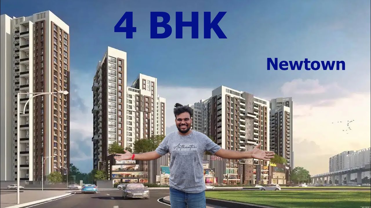 Luxurious 4 BHK Apartment for sale in Newtown Kolkata | Town Square New Town