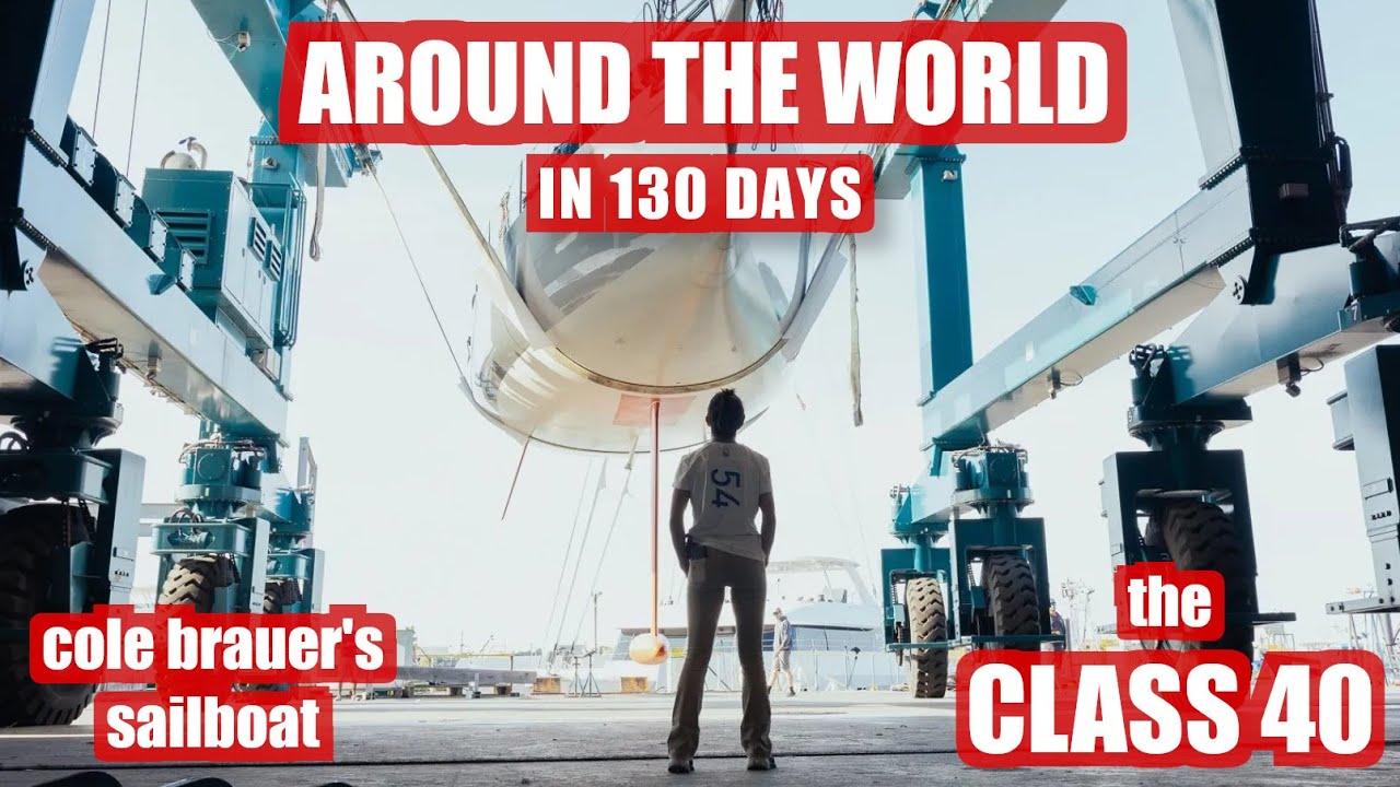The Class 40 Sailboat Cole Brauer Sailed Around The World - Ep 271 - Lady K Sailing
