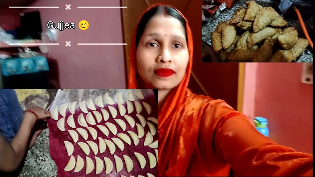 Doston mummy ne Aaj banaya tha gujiya doston mummy ke liye ek like to banta hai 🙏🙏