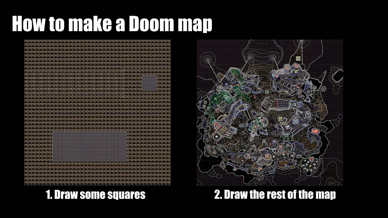 Doom mapping timelapse — 