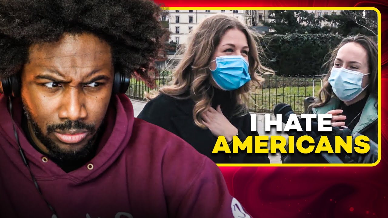 American React To What The French Really Think About AMERICANS