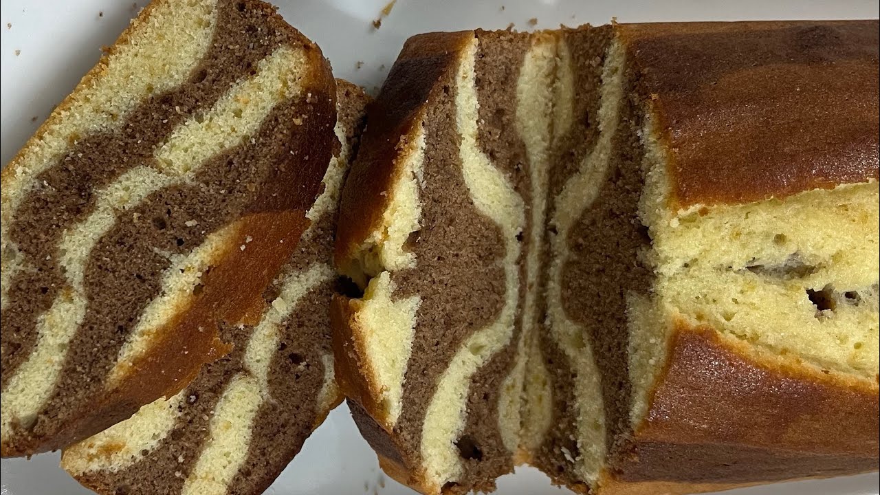 Marble cake recipe || Marble Pound Cake 