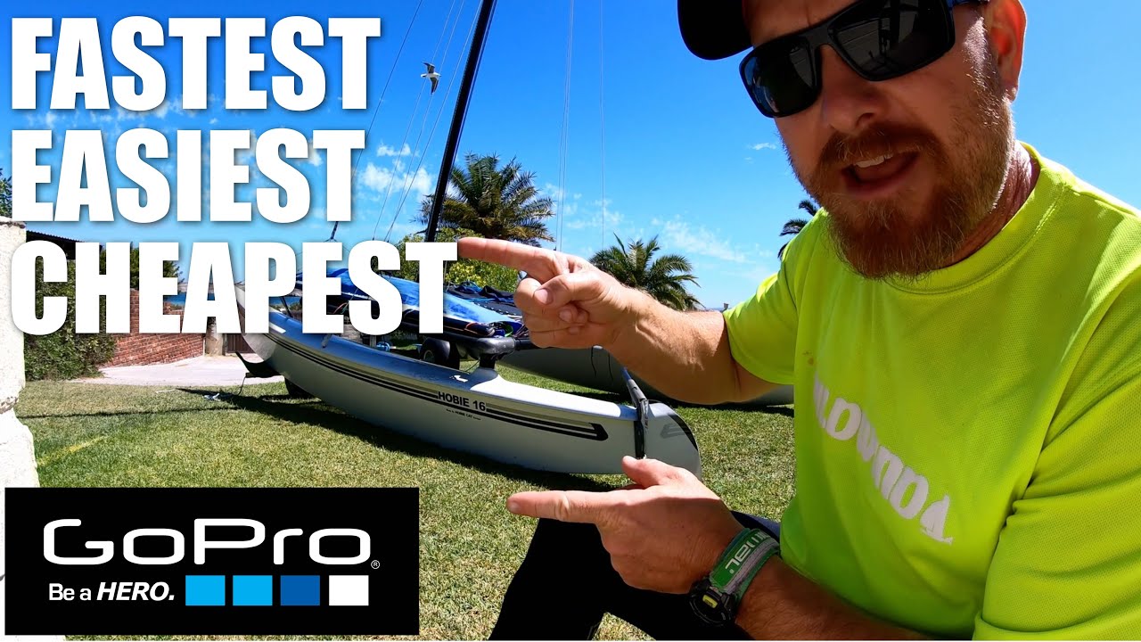 GoPro bow cam mounting solution