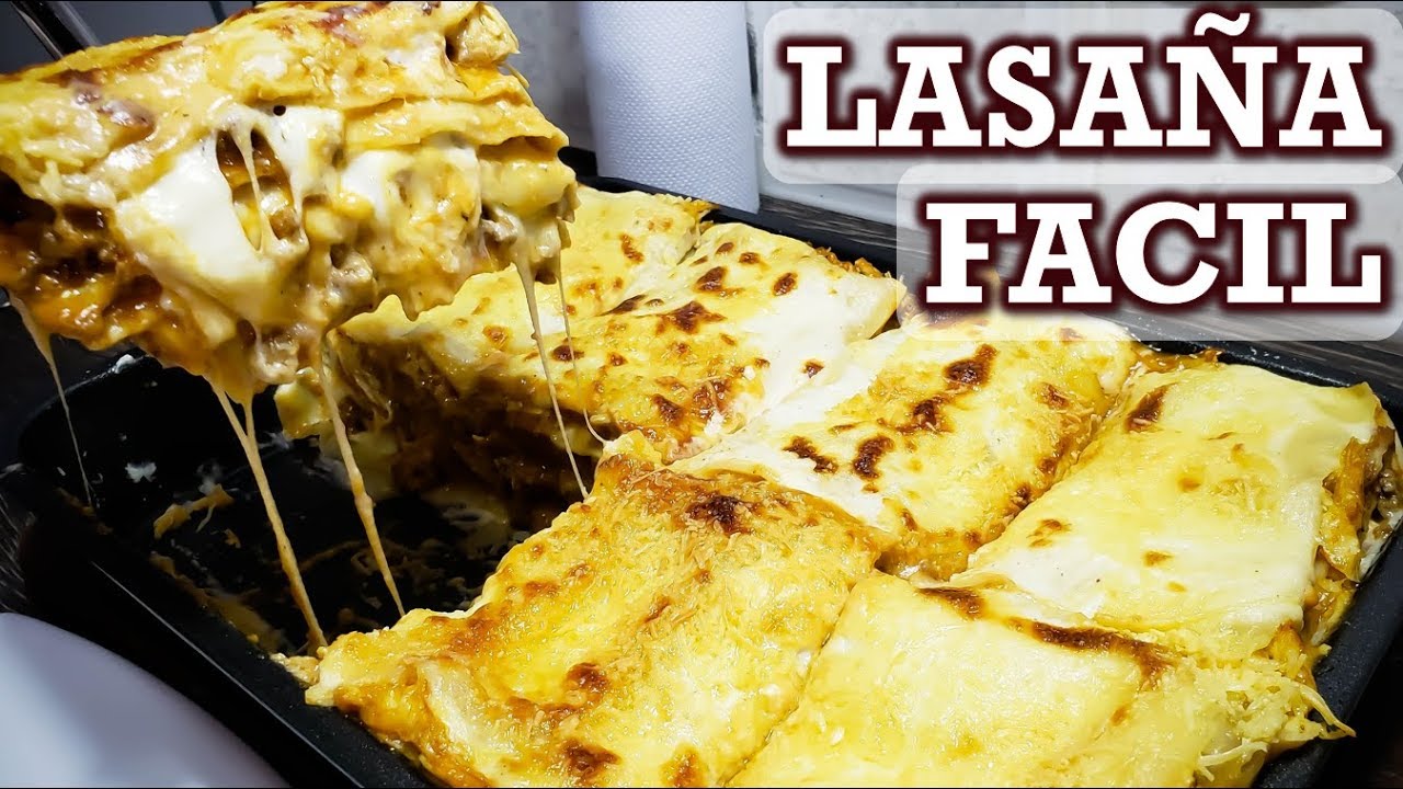 como hacer lasaña facil - como hacer lasaña de carne y pollo - como hacer lasagna facil