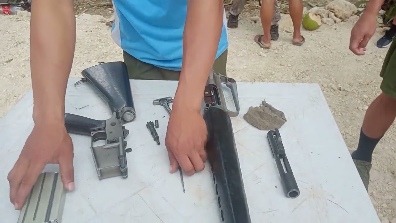M16 assembly disassembly