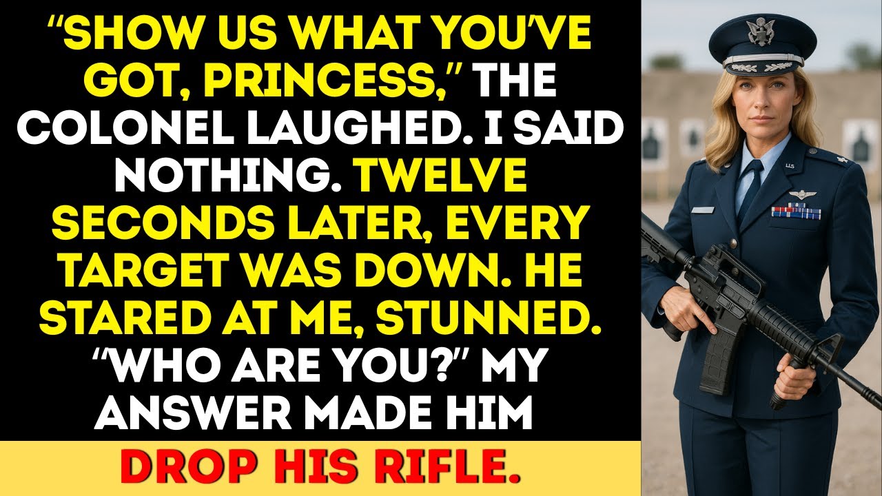 The Colonel Mocked Me at the Shooting Range — Until I Hit Every Target in 12 Seconds.