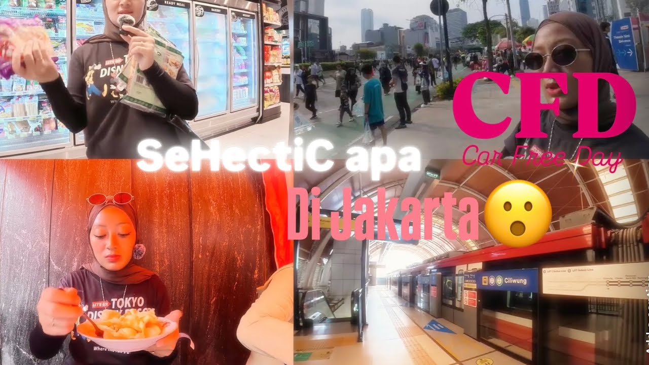 Sehectic Apa CFD di Jakarta? | Solo CFD Vlog 🙀 #cfd #jakarta #solotravel #kuliner #indonesia